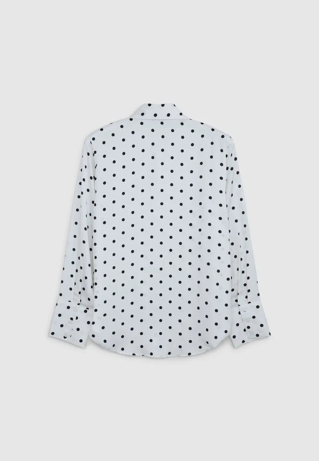 Calliope chemise à pois femme satinée