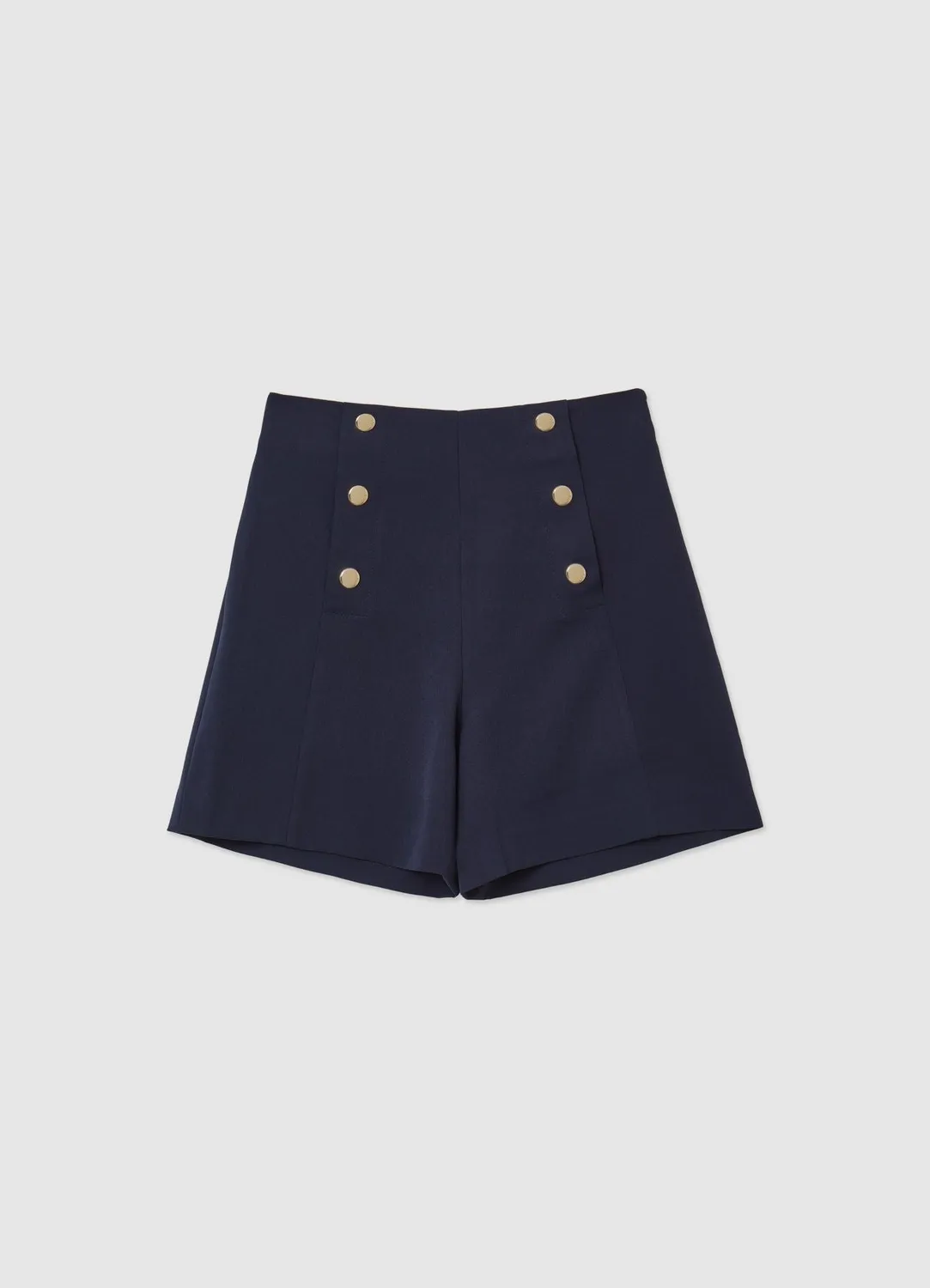 Calliope short boutons dorés femme coupe regular