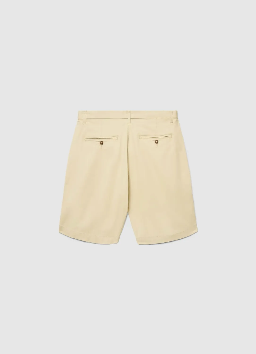Calliope short chino homme uni coupe régulière