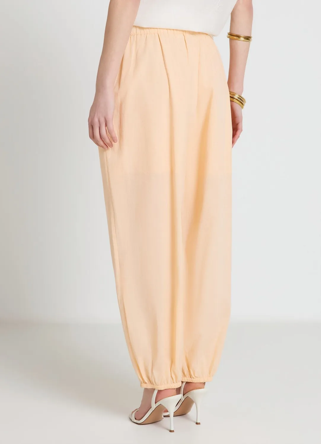 Calliope Pantalon Elastique Pantalon Femme Harem Fluide