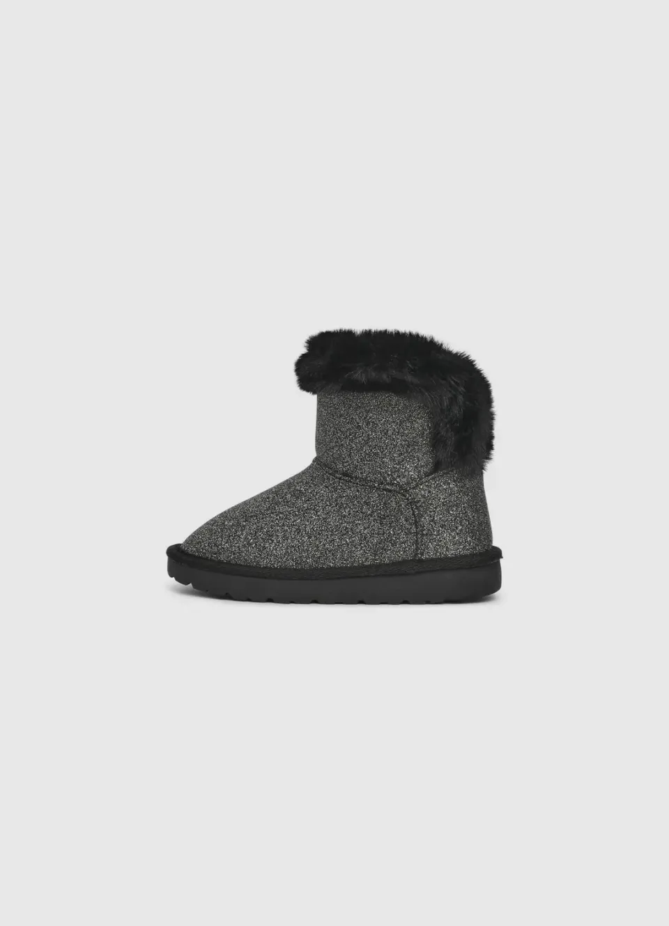 Calliope bottines fille effet fourrure 30 slip-on
