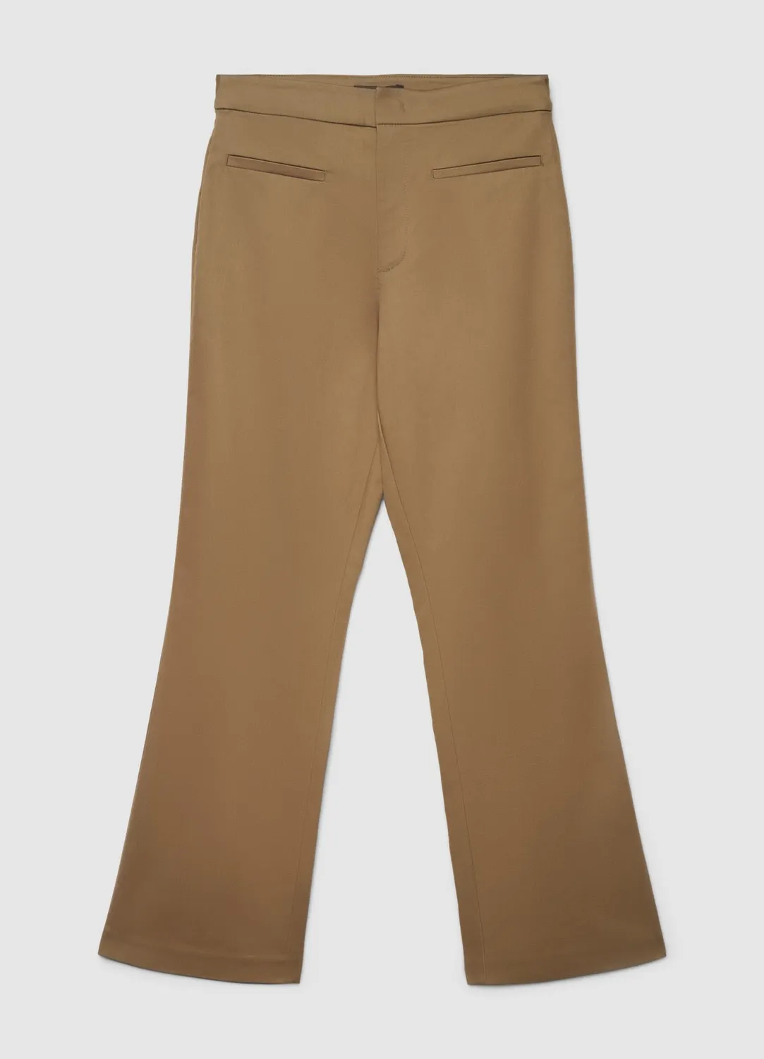 Calliope pantalon cropped flare coton taille S