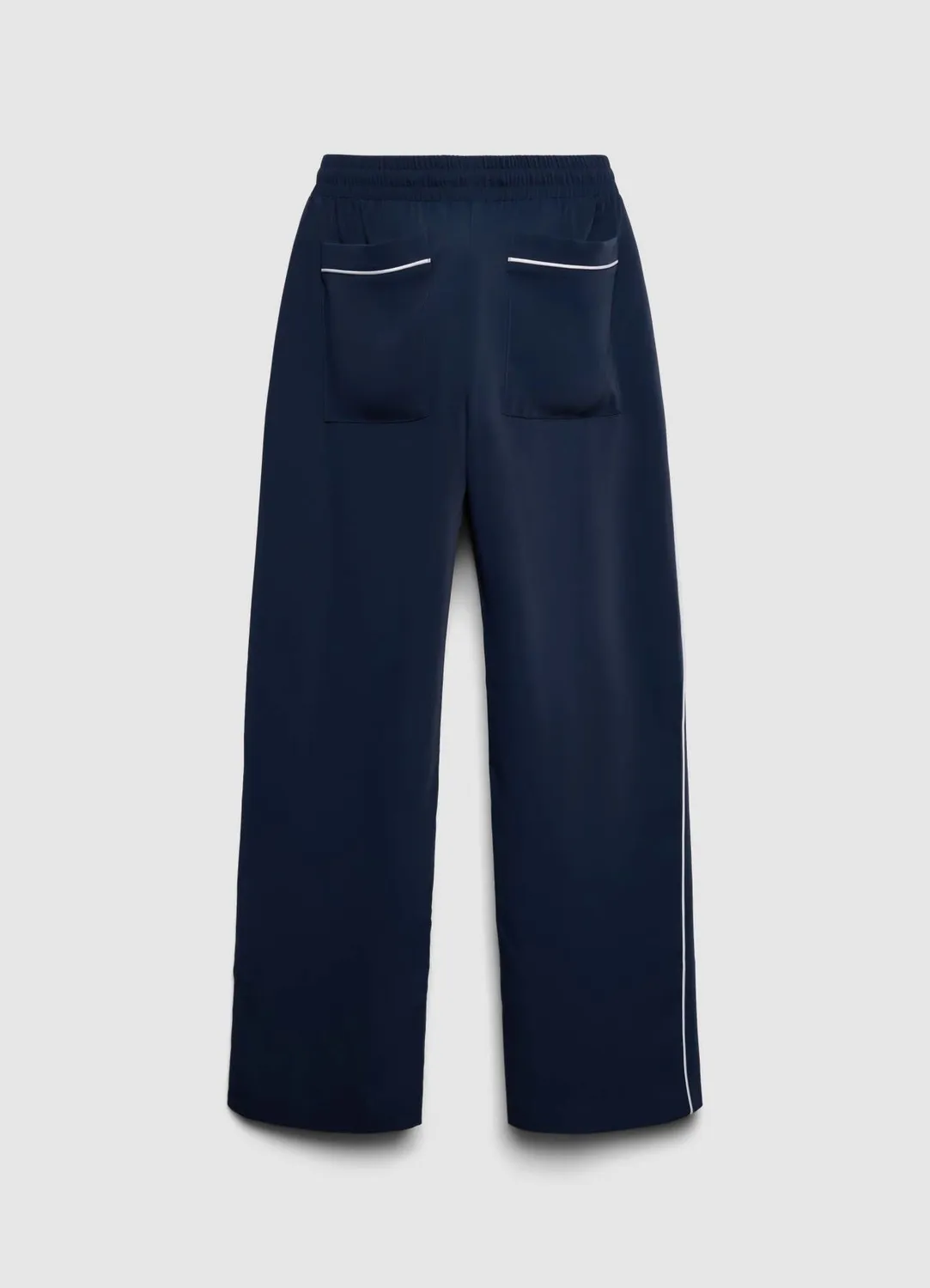 Calliope pantalon profils contraste femme coupe droite