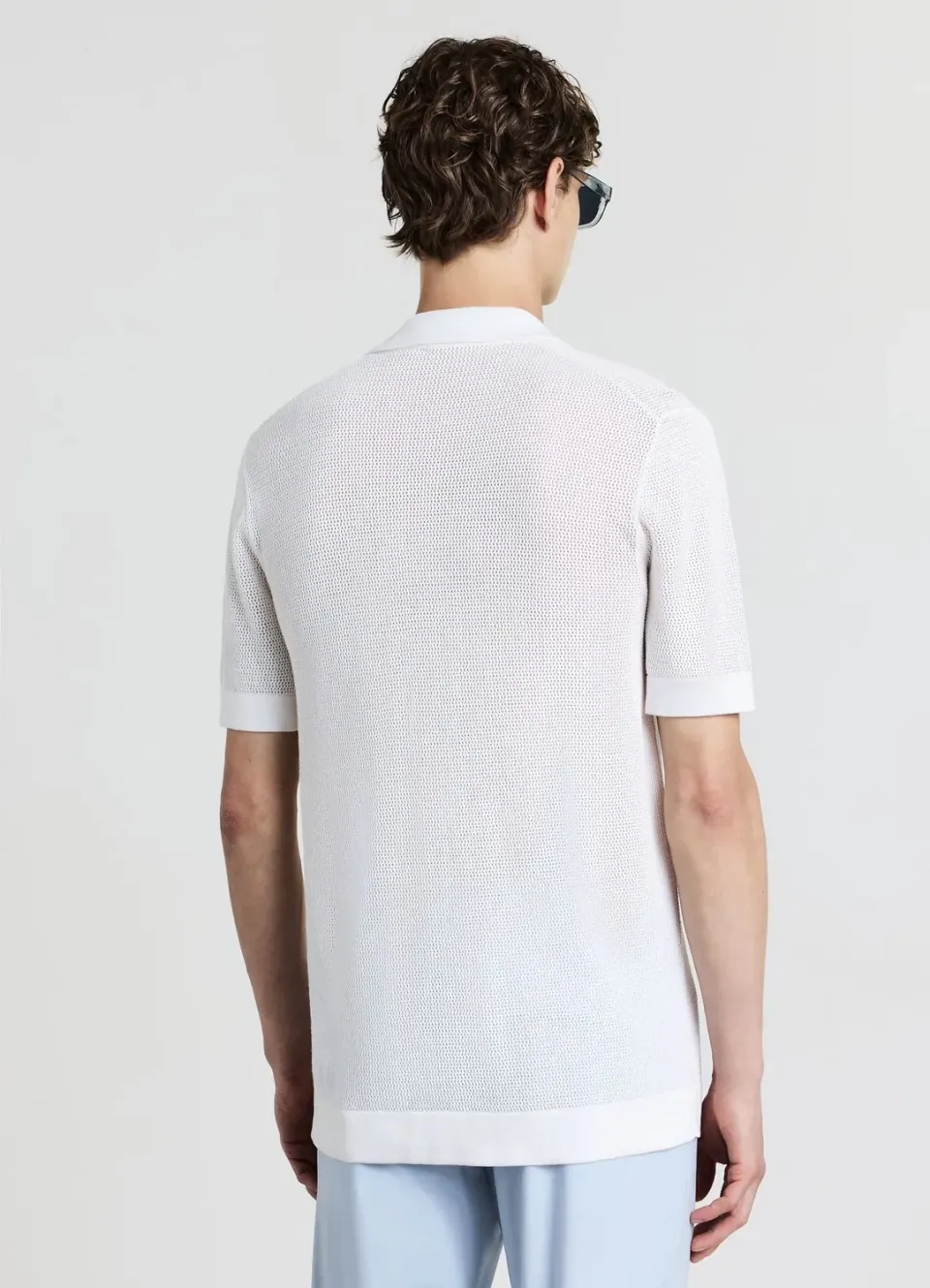 Calliope chemise homme unie manches courtes regular