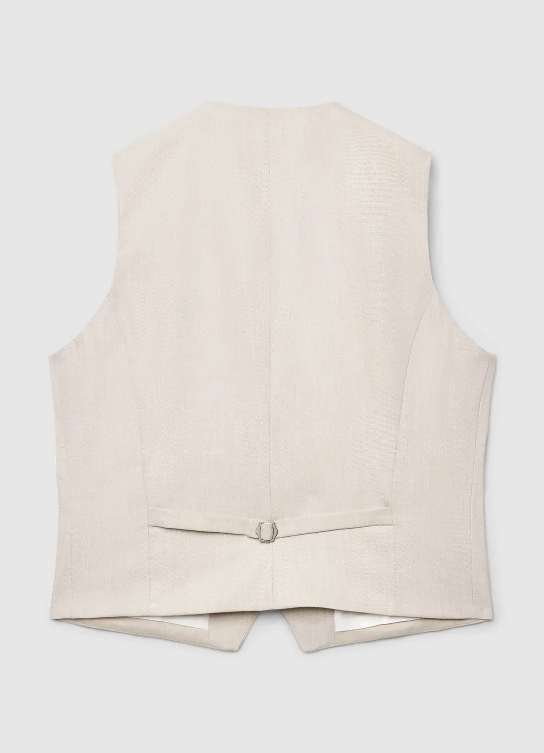 Calliope Atelier gilet costume homme uni col V