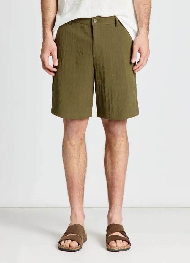 Calliope Short chino homme effet froissé