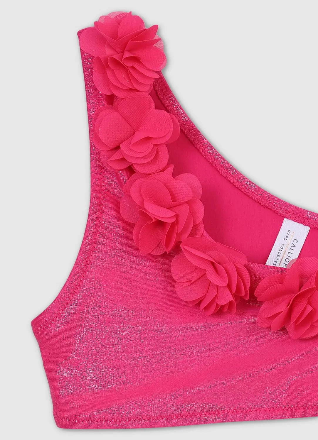 Calliope maillot fille 2 pièces fleurs