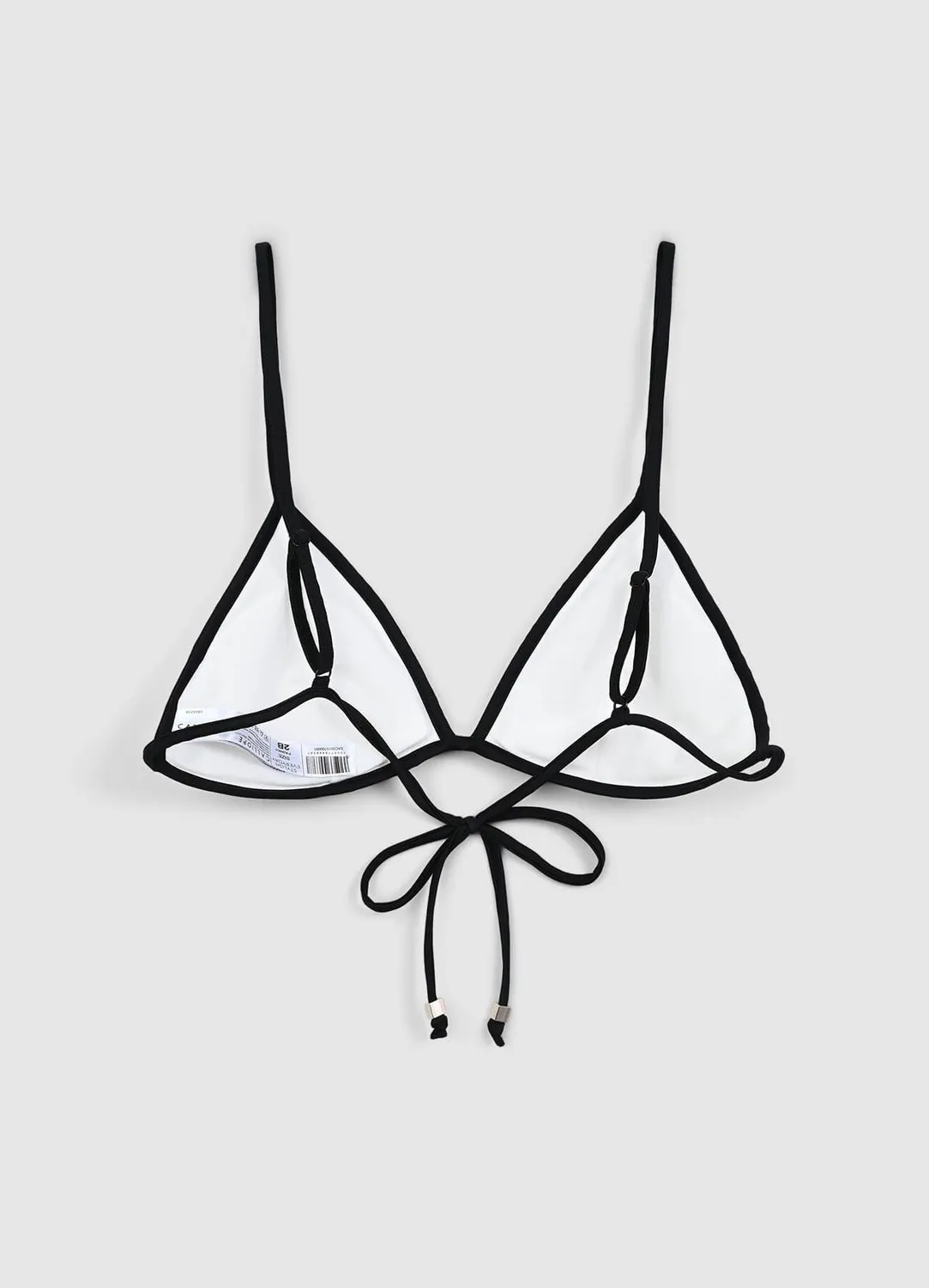 Calliope haut de bikini triangle femme contraste