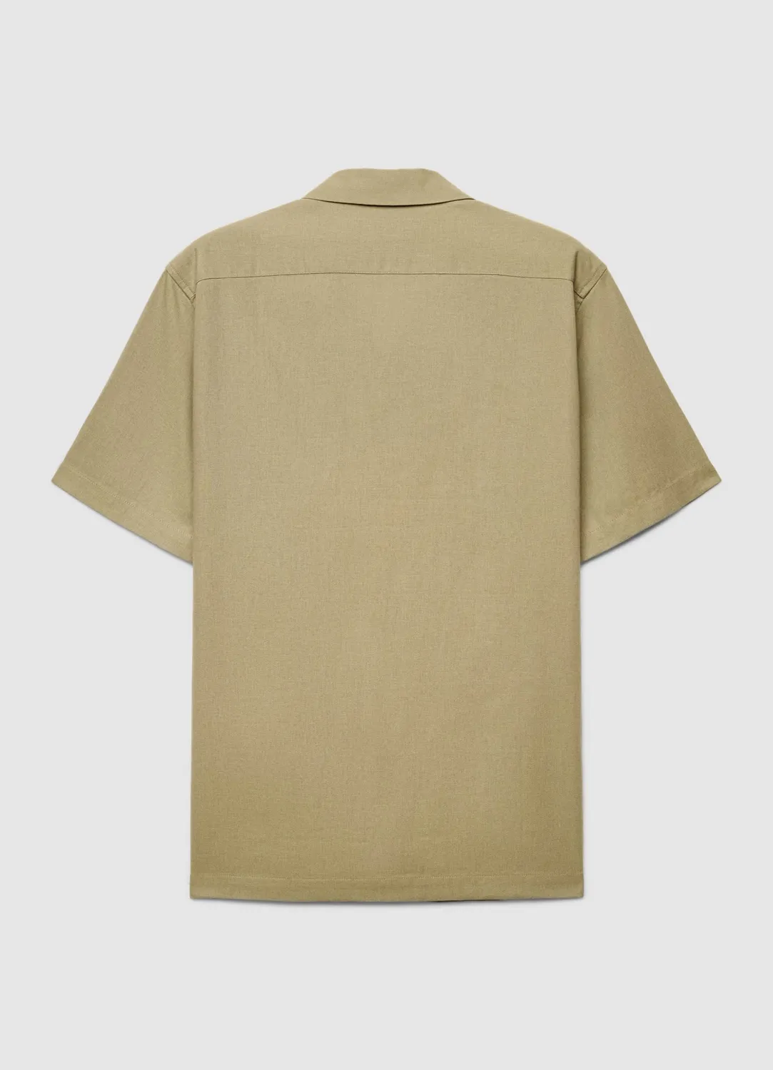 Calliope chemise bowling homme lin manches courtes relaxed