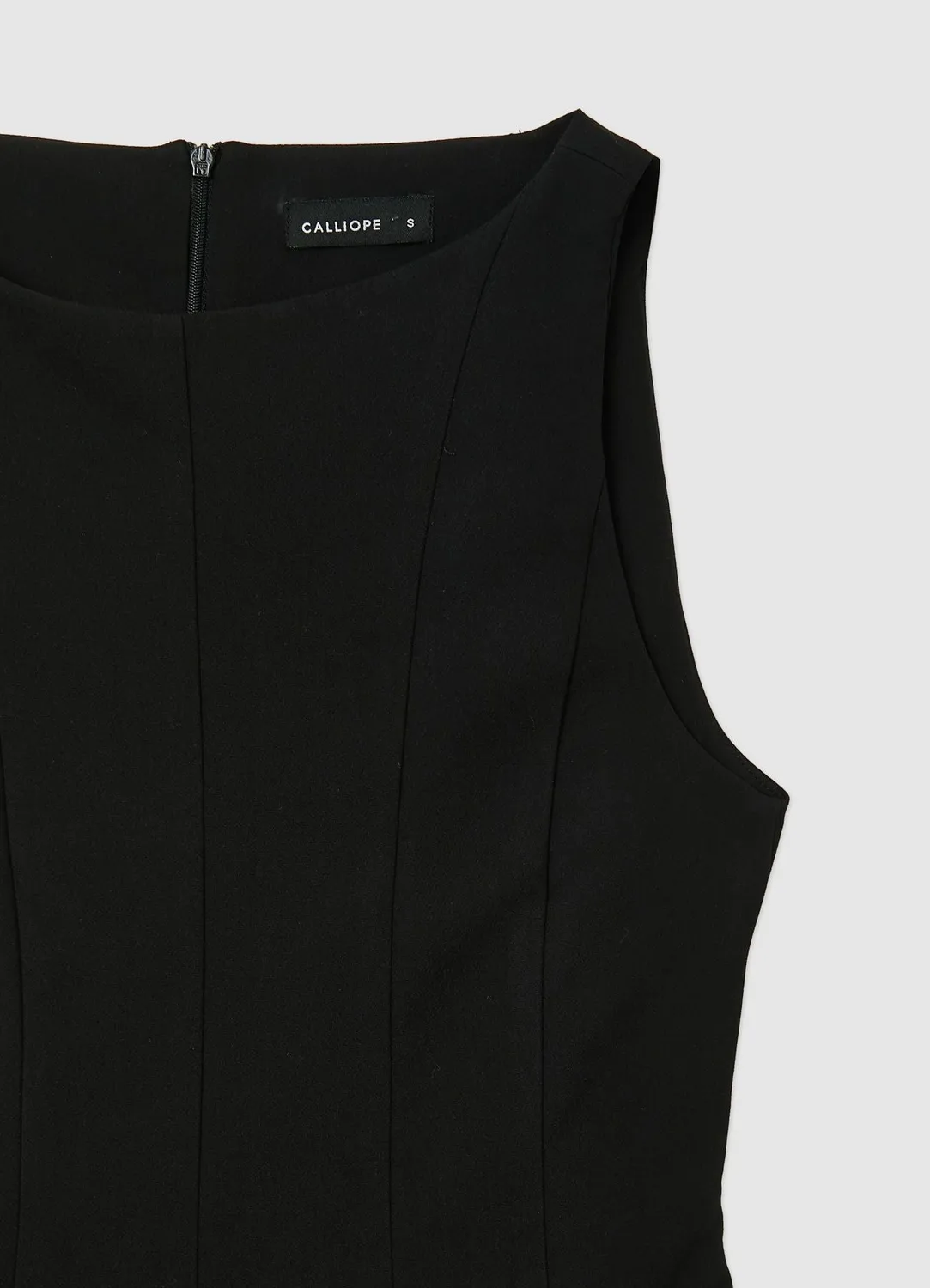 Calliope Atelier robe évasée sans manches femme