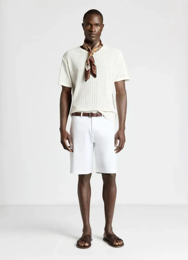 Calliope shorts chino homme uni coton