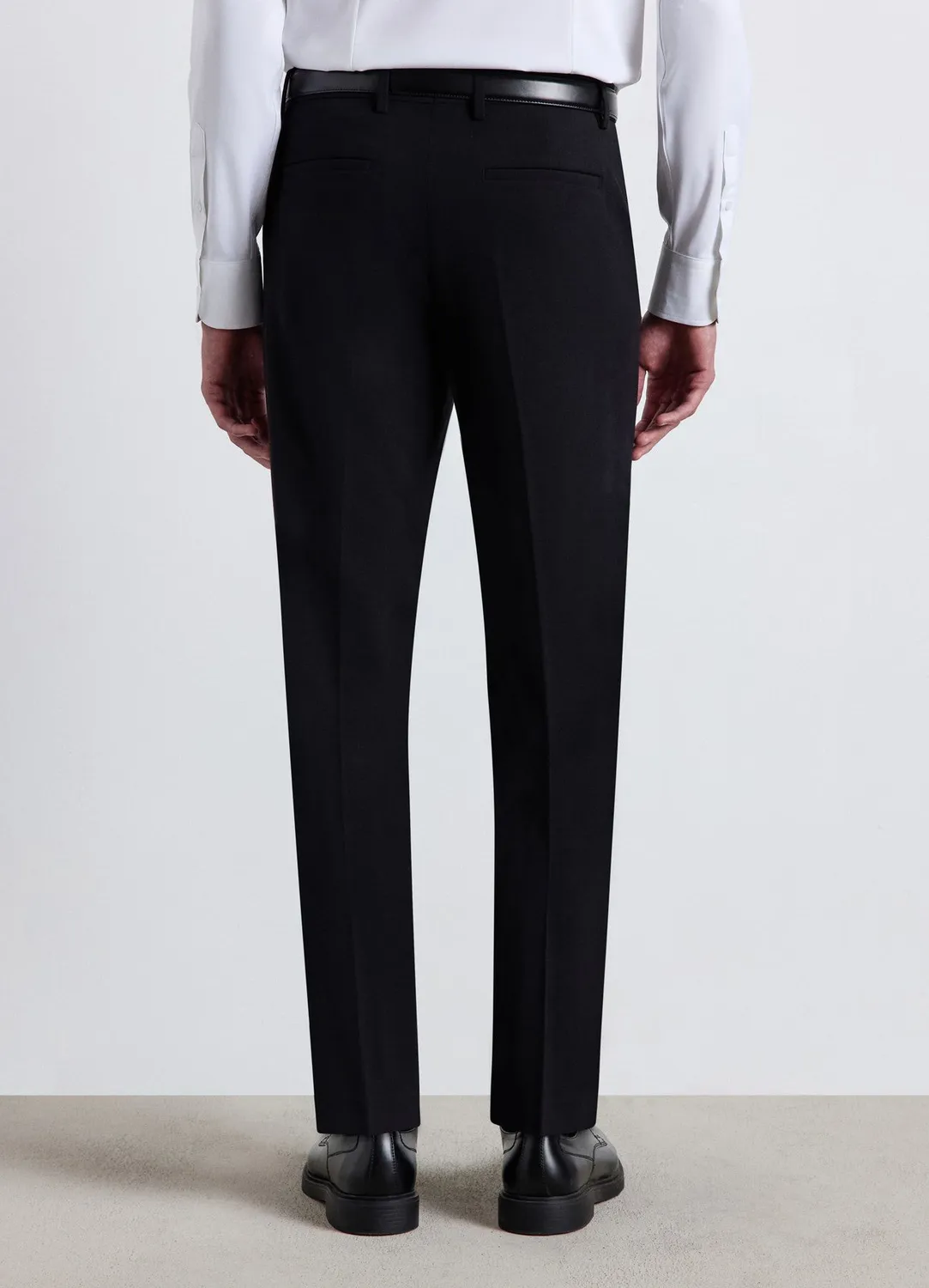 Calliope pantalon straight uni homme coupe droite