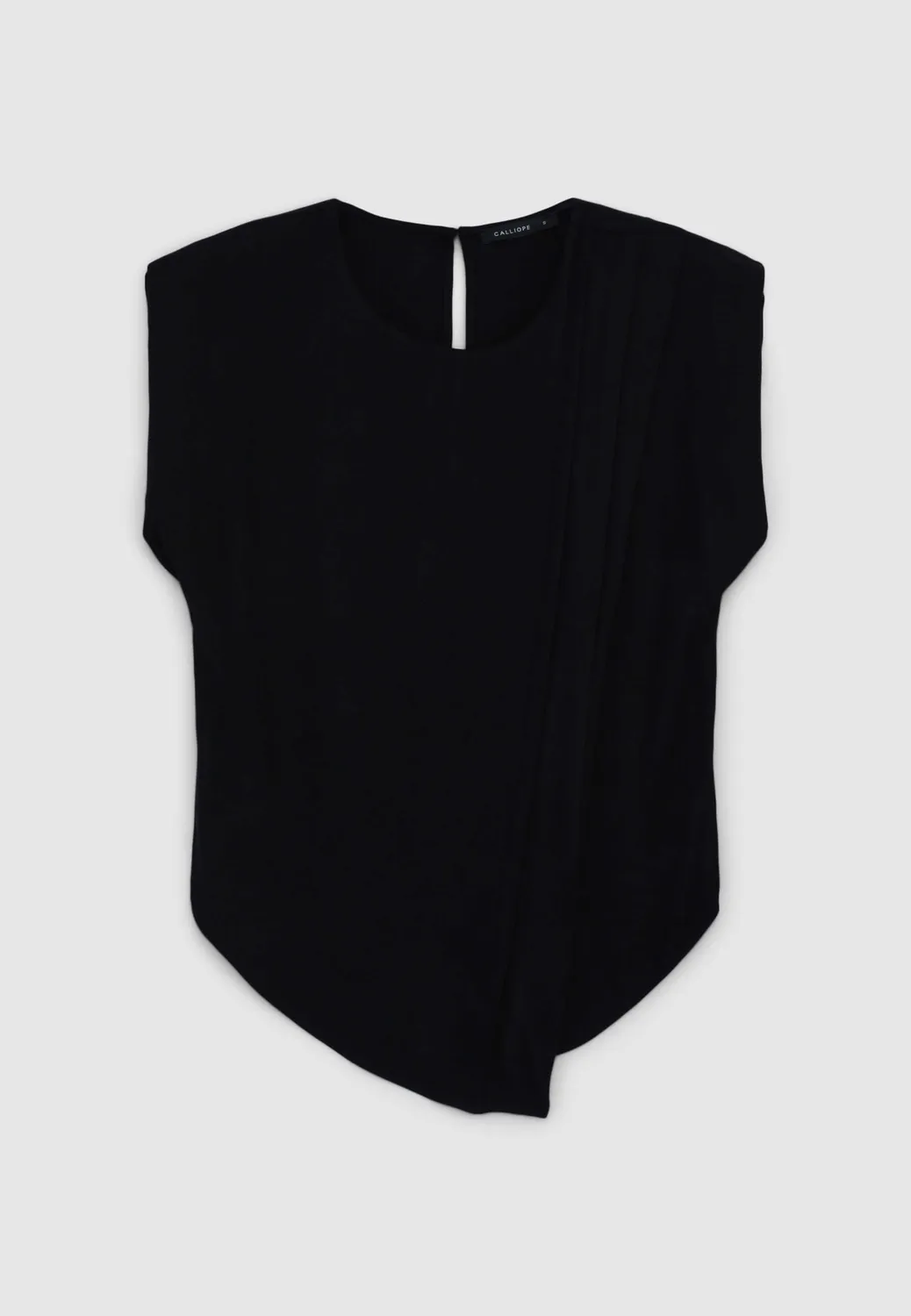 Calliope blouse plissée femme sans manches regular