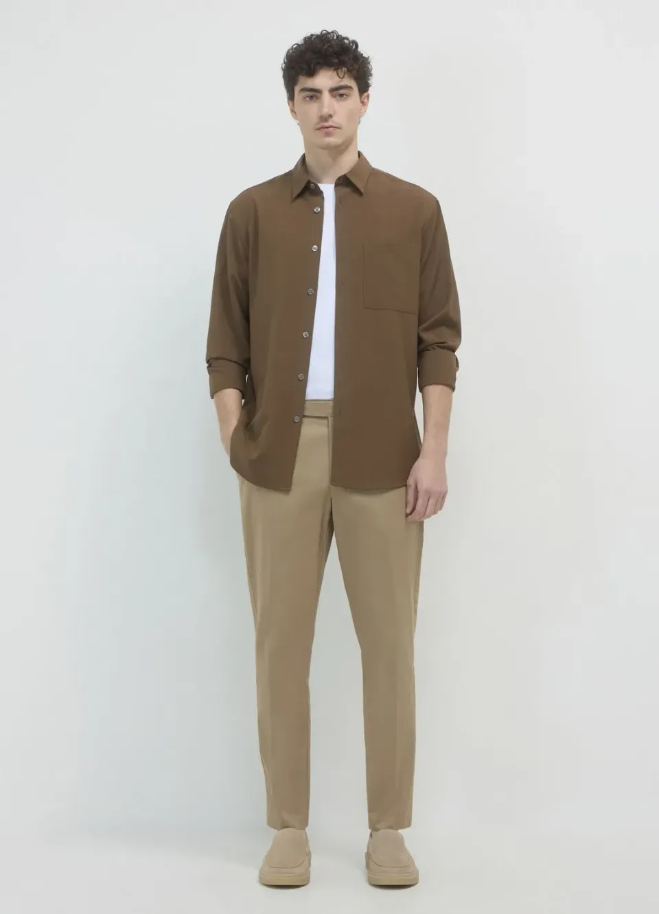 Calliope Chino Sartorial Pantalon Homme Coupe Droite