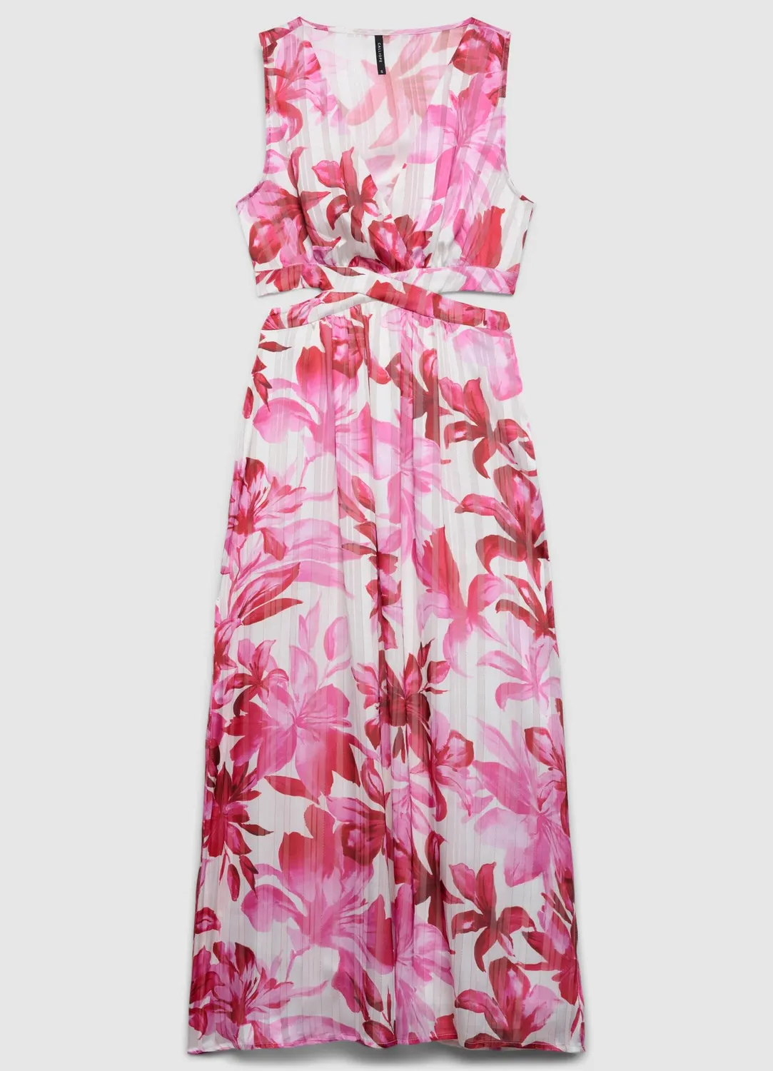 Calliope Robe longue fleurie cut-out femme