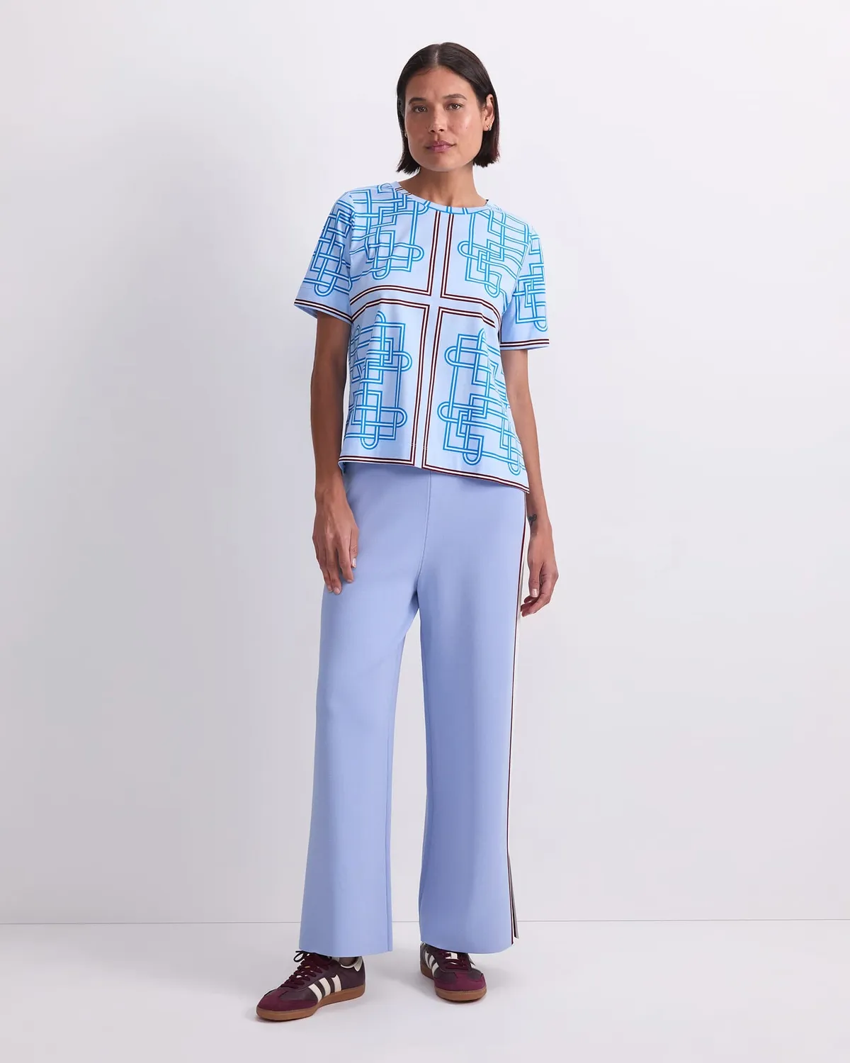 Sportscraft Rhodes Mercerised t-shirt imprimé coton