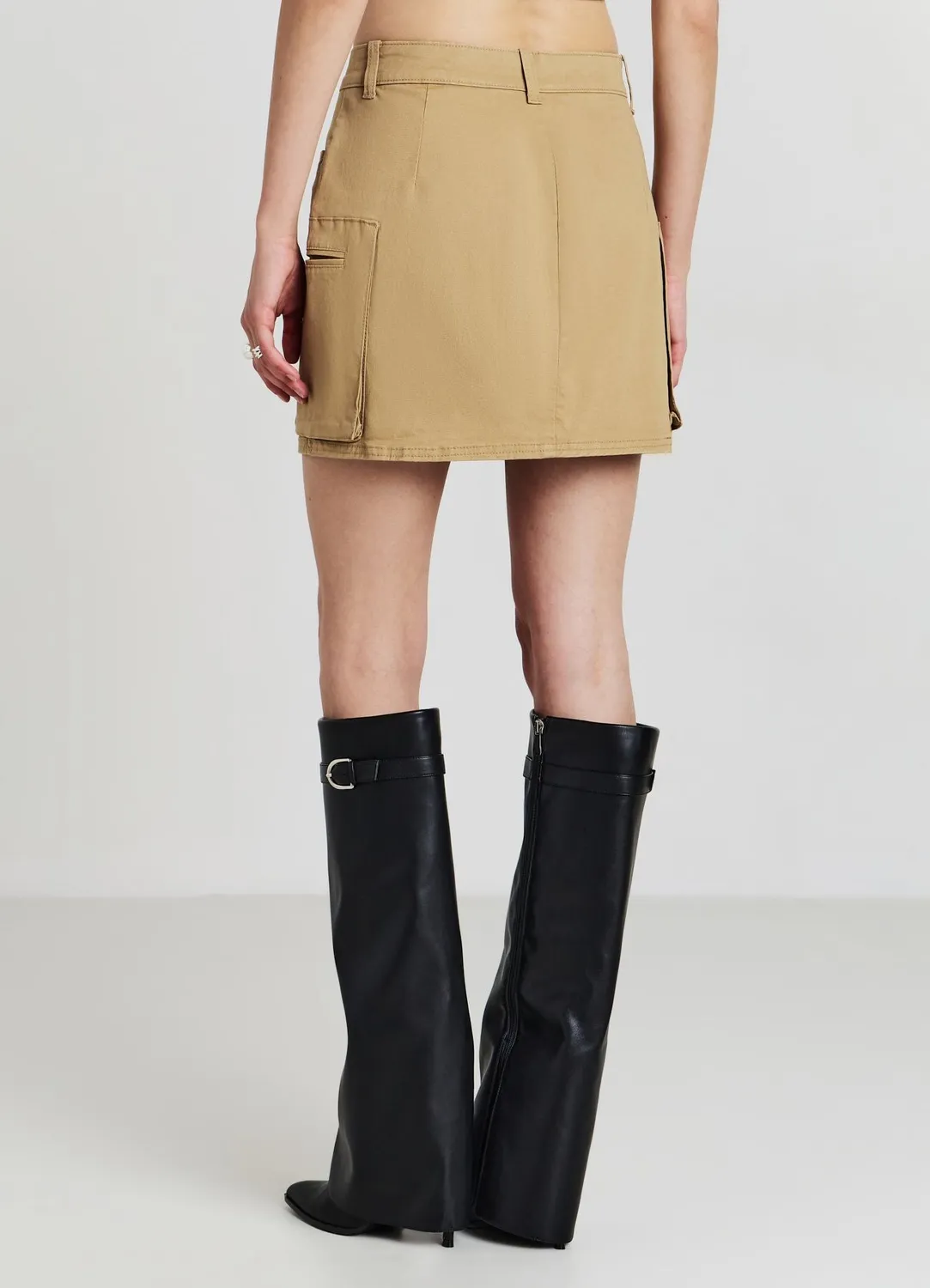 Calliope jupe-culotte cargo femme poches
