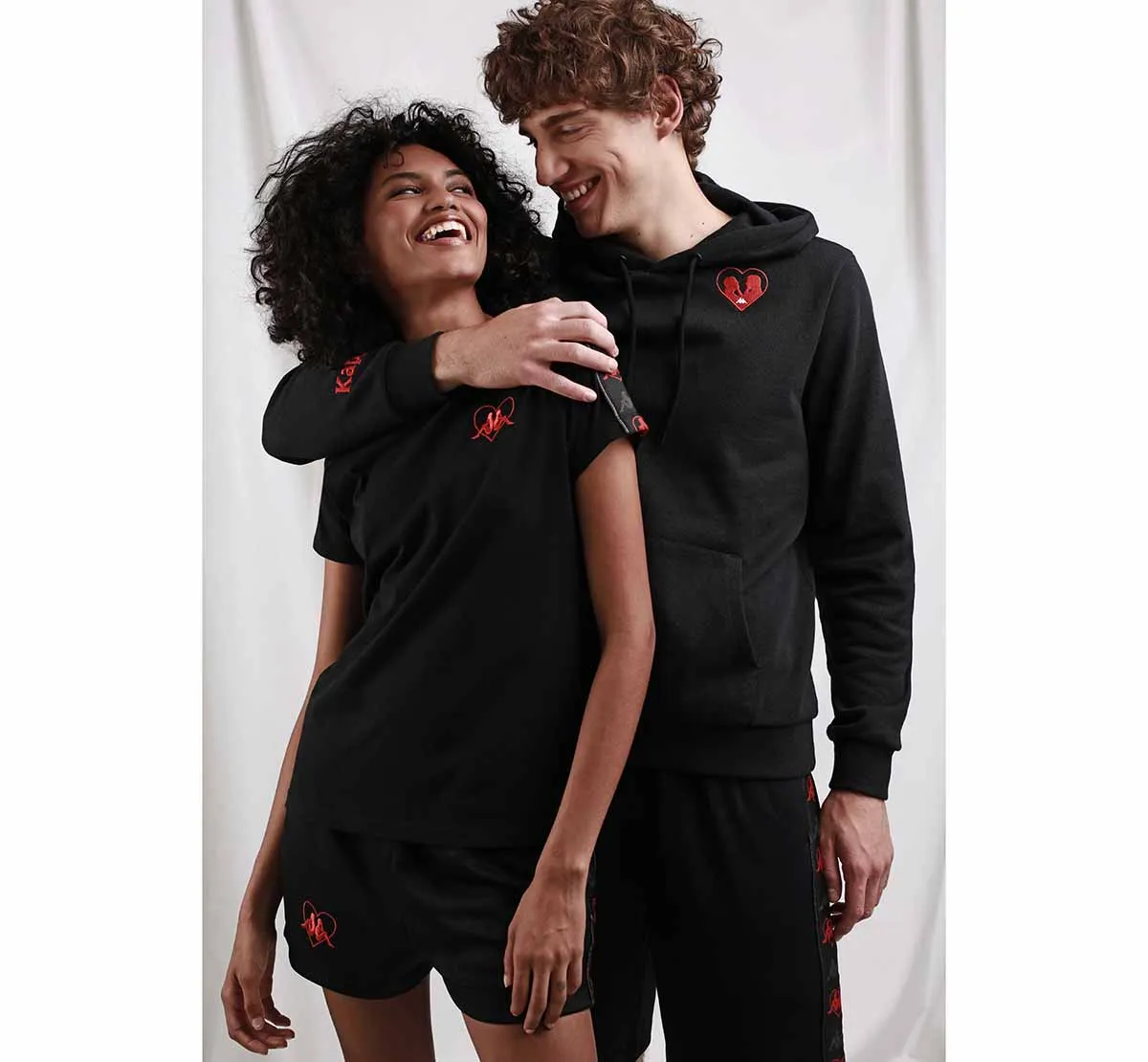 Robe di Kappa Authentic Lina T-shirt femme noir coton