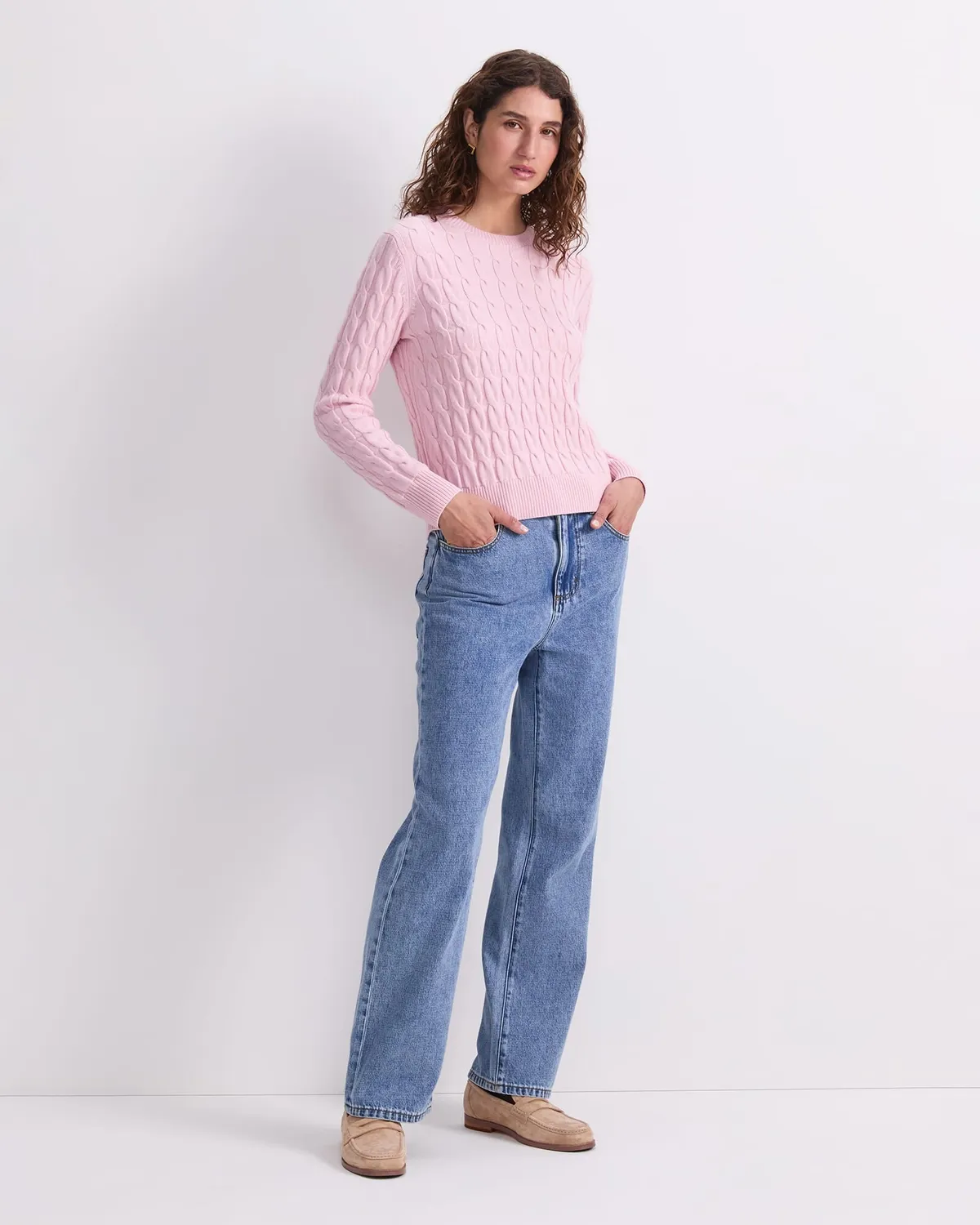 Sportscraft Cable 120436 pull torsadé femme laine