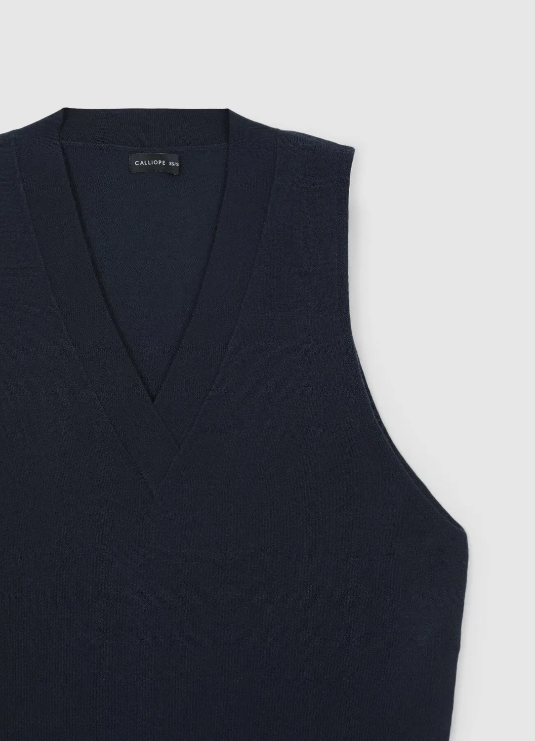 Calliope Gilet col V sans manches femme