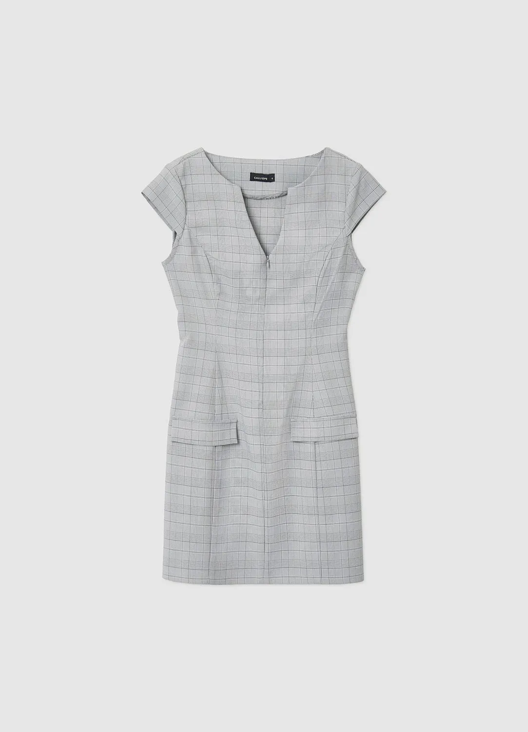 Calliope Robe fourreau prince de Galles S mini
