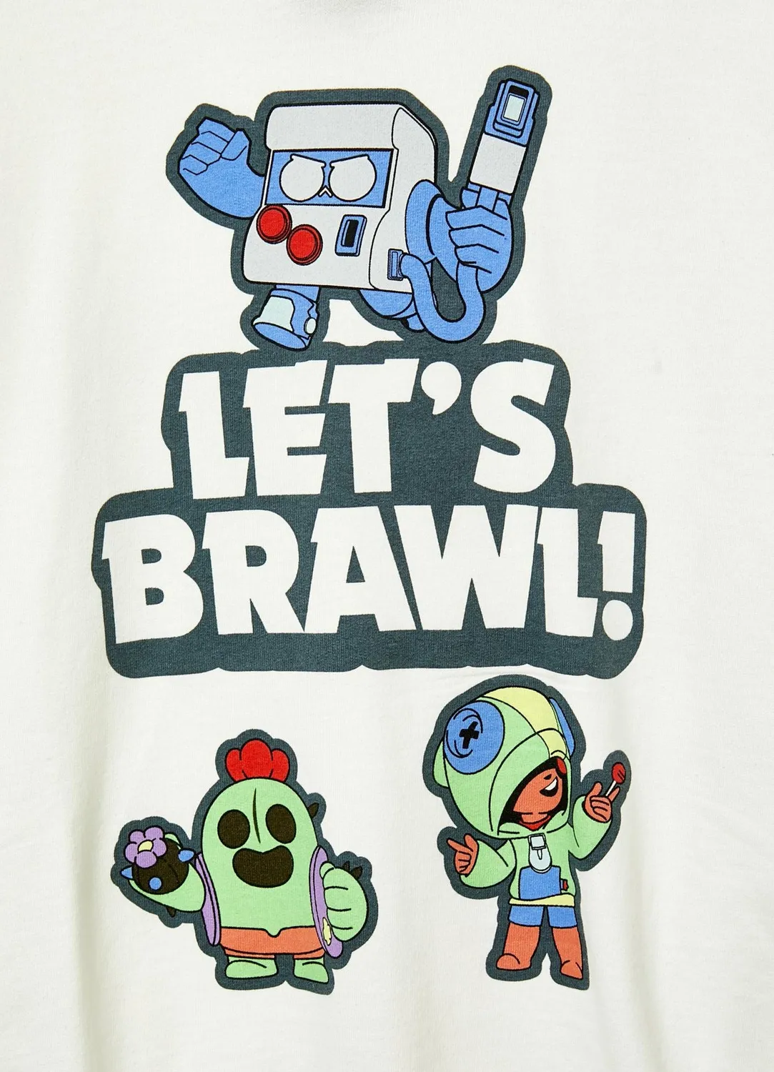 Calliope sweat capuche Brawl Stars garçon imprimé