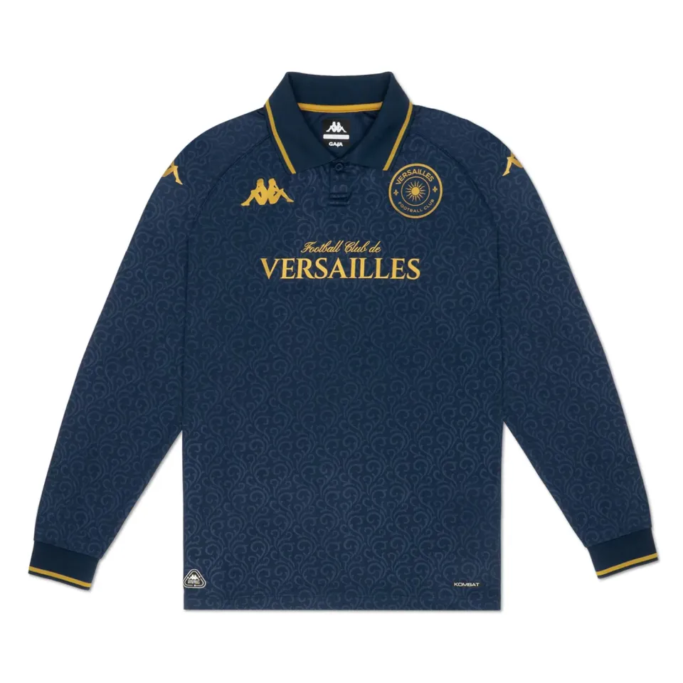Robe di Kappa Kombat FC Versailles maillot bleu homme ML