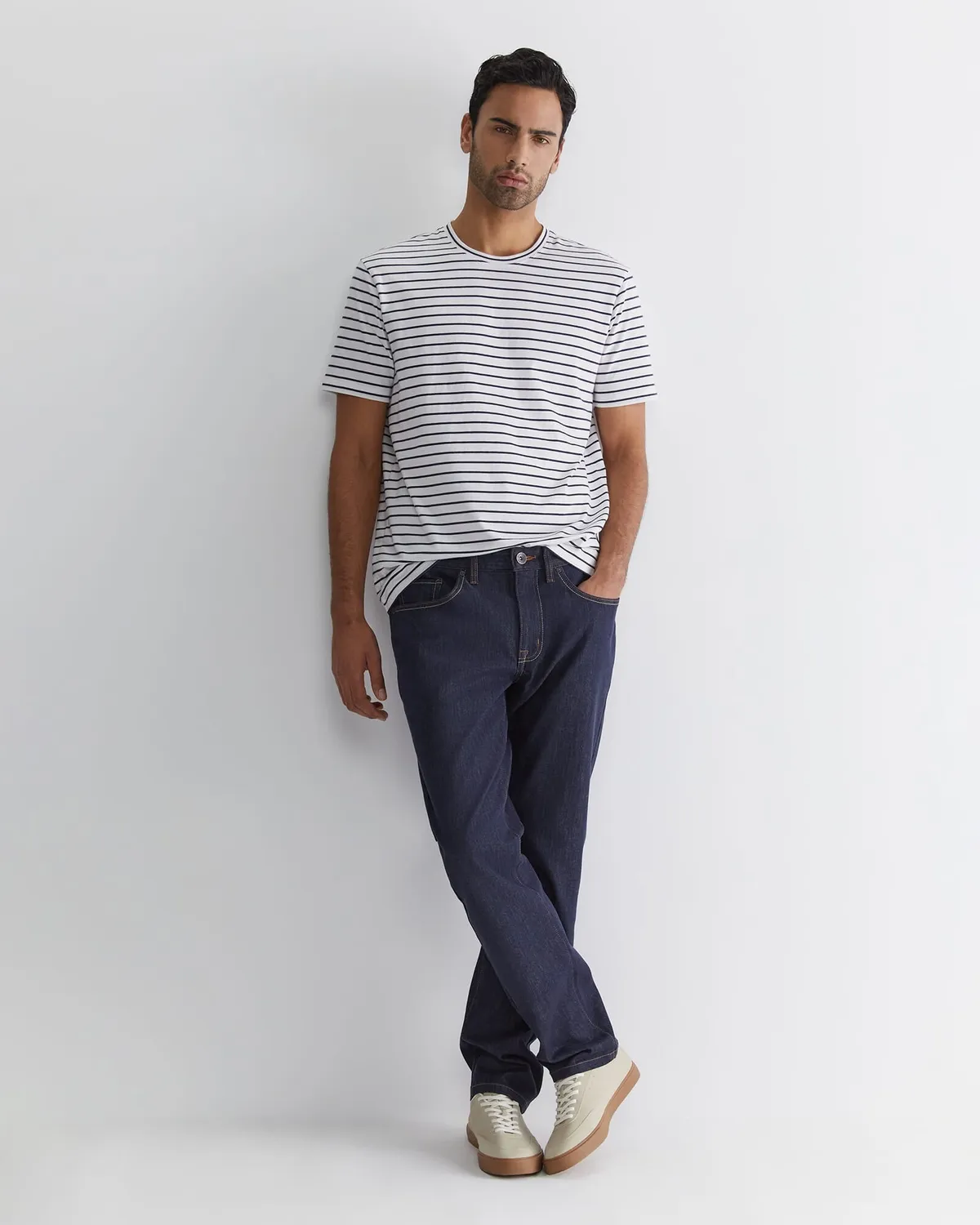 Supersoft tee homme coton brossé manches courtes