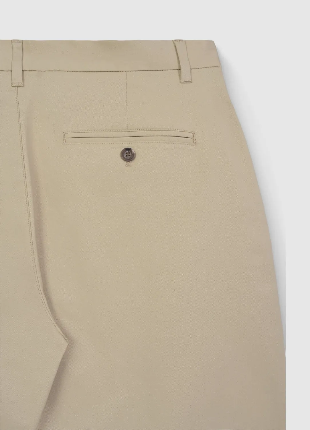 Calliope short chino homme coton uni