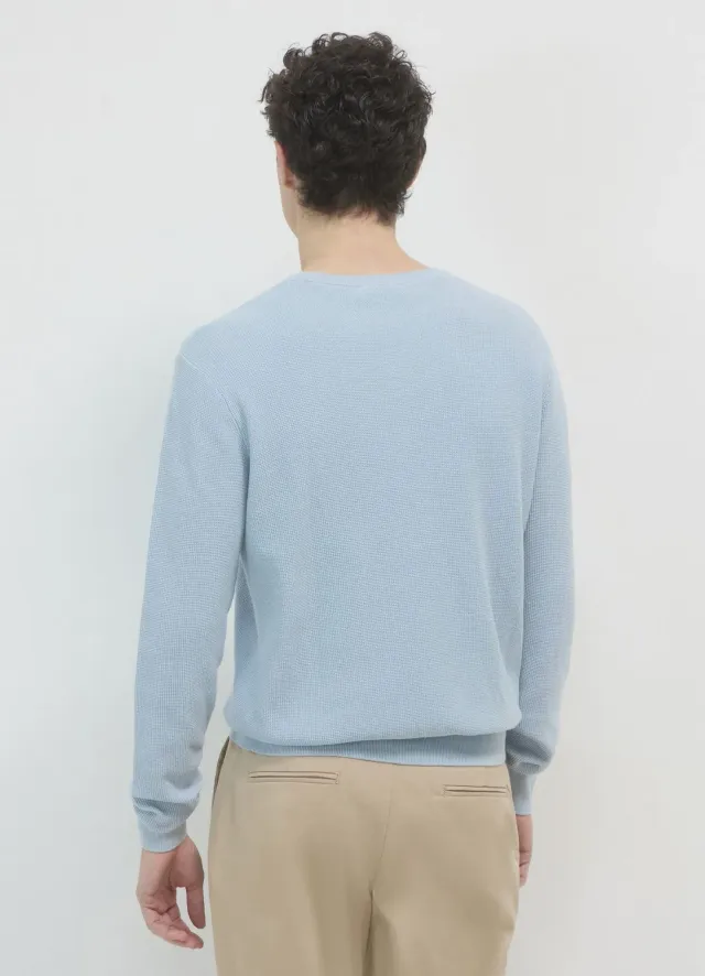 Calliope maglia pull homme col rond coton