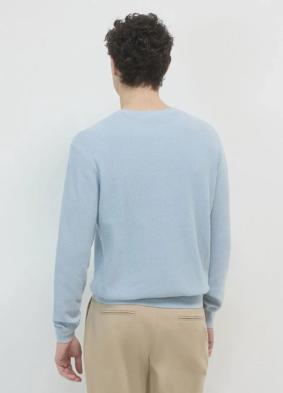 Calliope maglia pull homme col rond coton