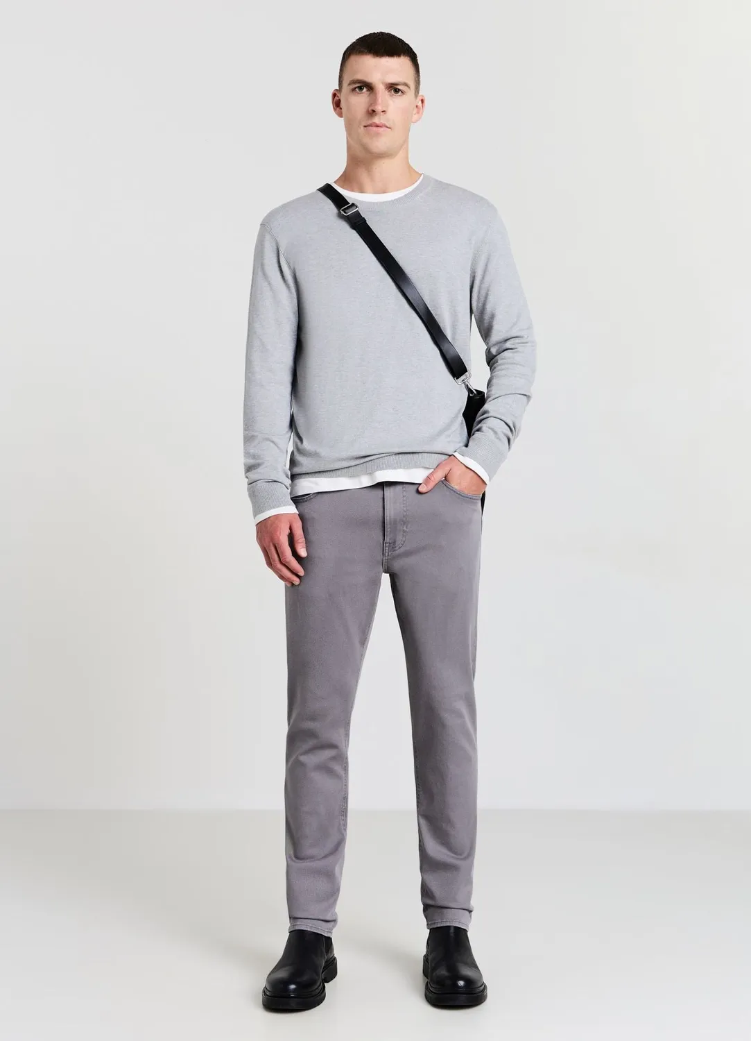 Calliope pantalon uni homme 5 poches