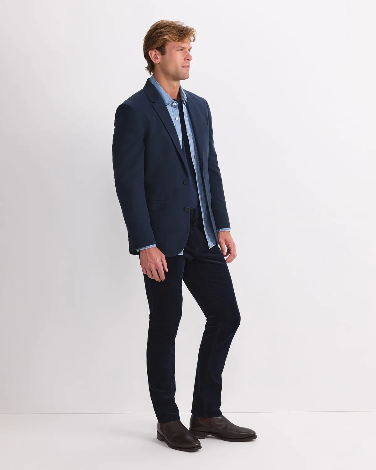 Sportscraft Moleskin blazer homme coton
