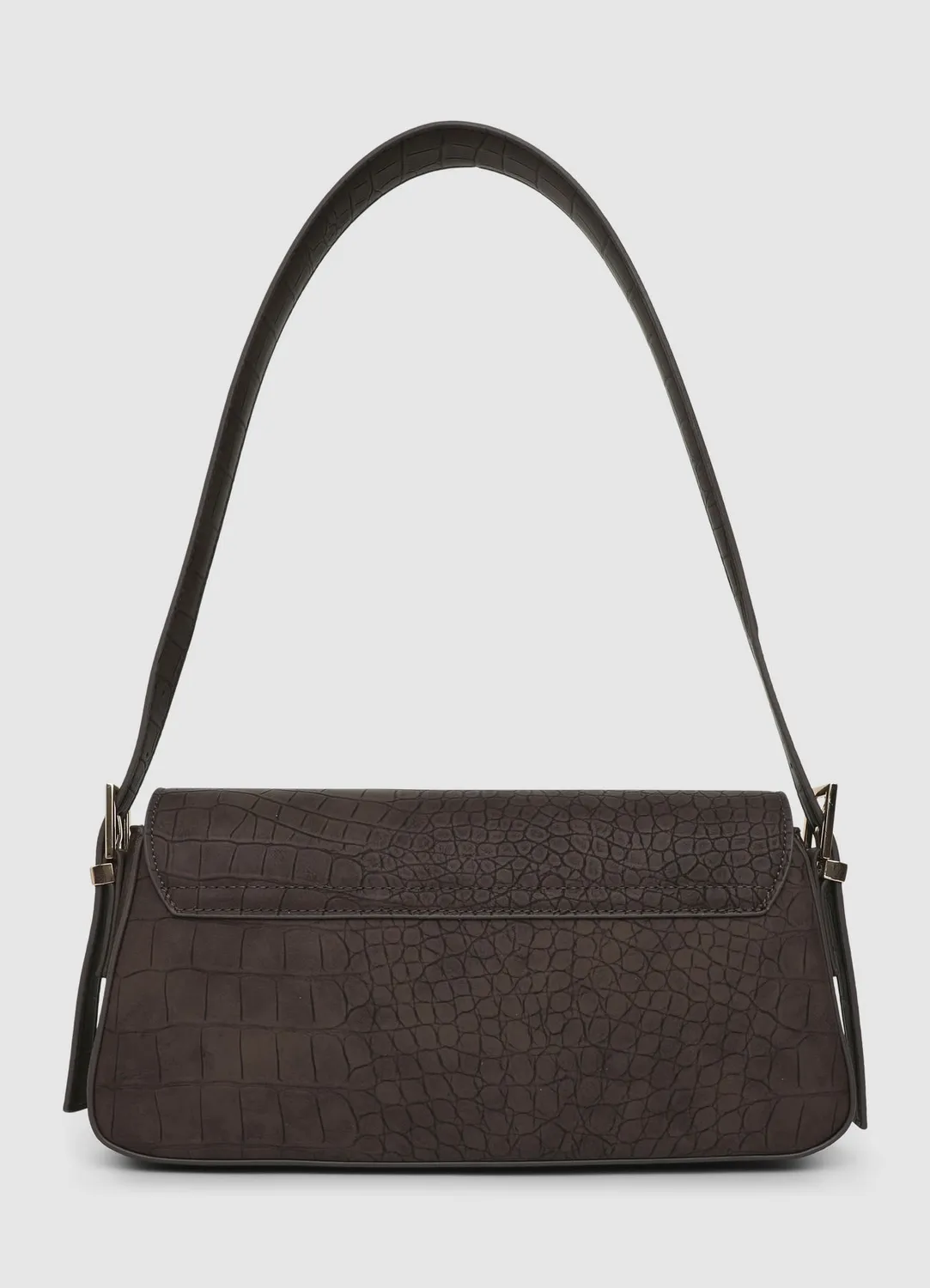 Calliope sac épaule femme effet croco