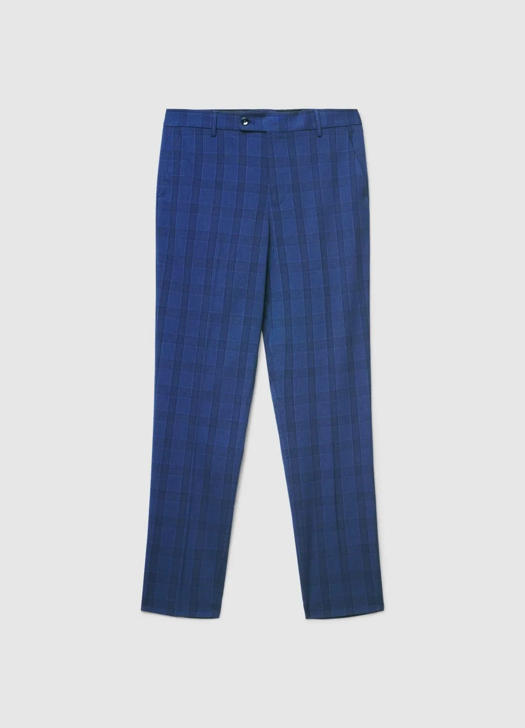 Calliope Atelier Pantalon Carreaux Homme Coupe Droite