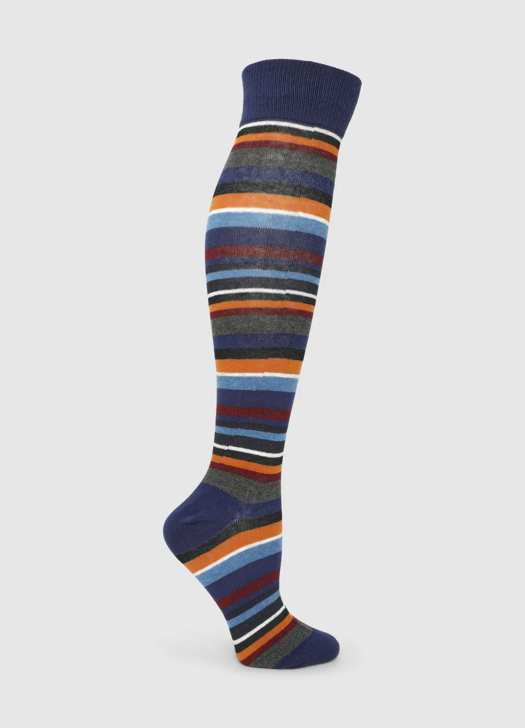 Calliope chaussettes hautes homme rayées
