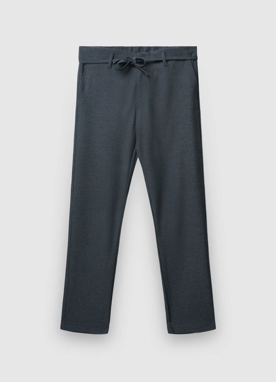 Calliope pantalon homme long ceinture à nouer