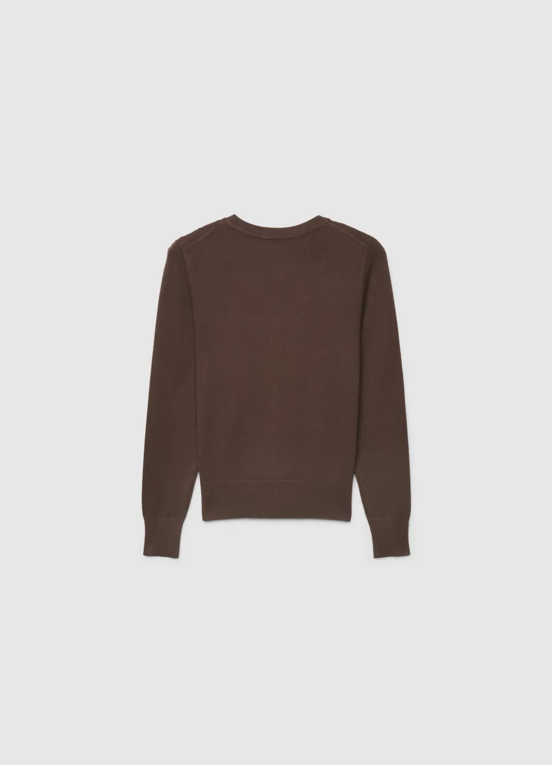 Calliope cardigan boutons femme col rond uni