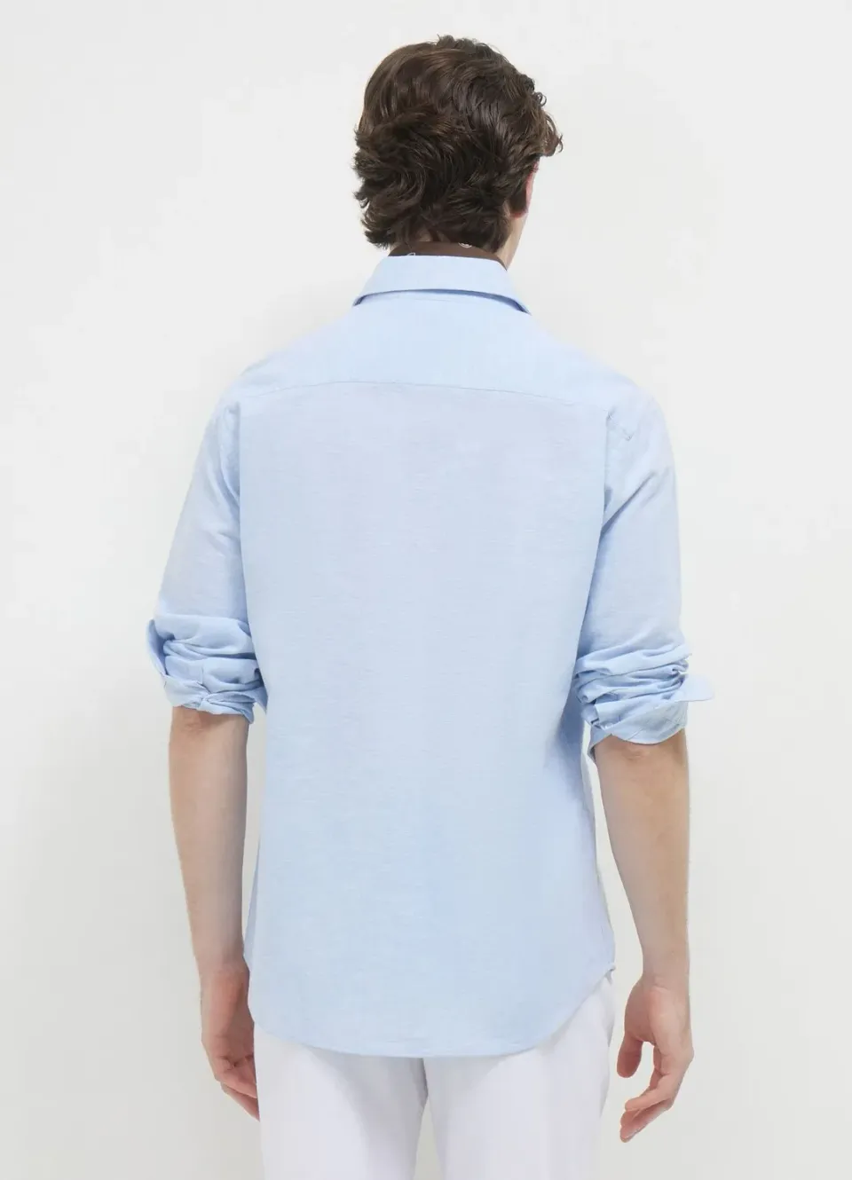 Calliope chemise lin homme manches longues