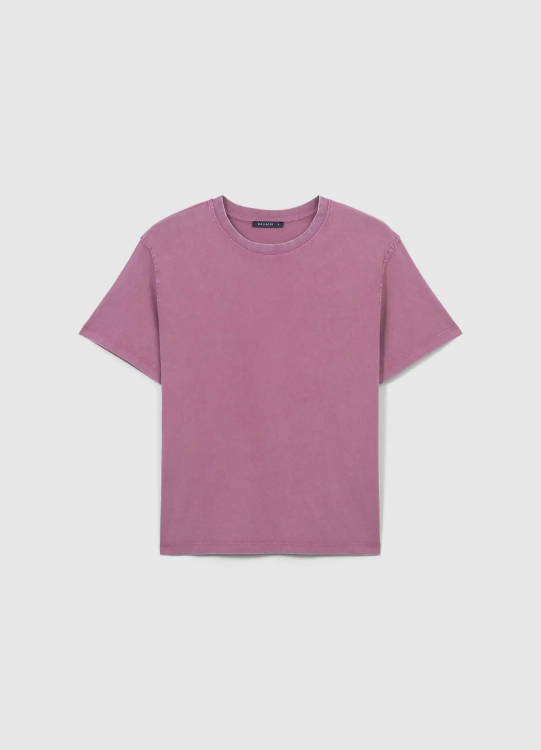 Calliope Effet Délavé t-shirt femme coton
