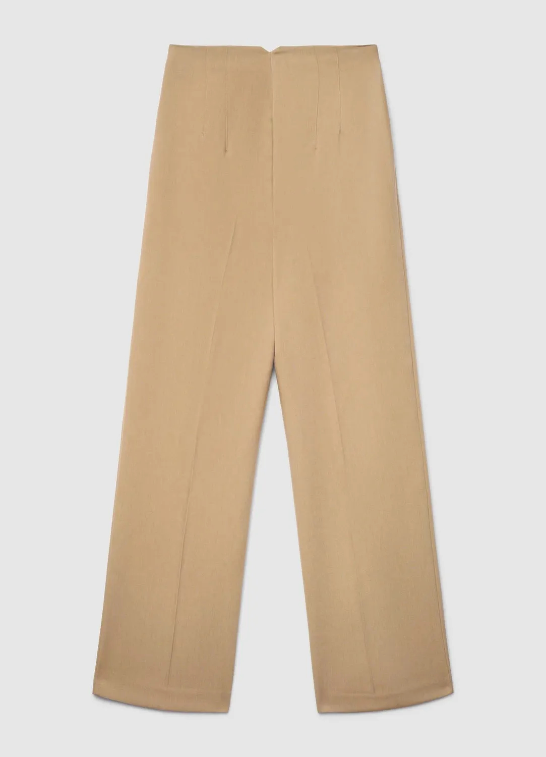 Calliope Pantalon palazzo femme taille haute pinces