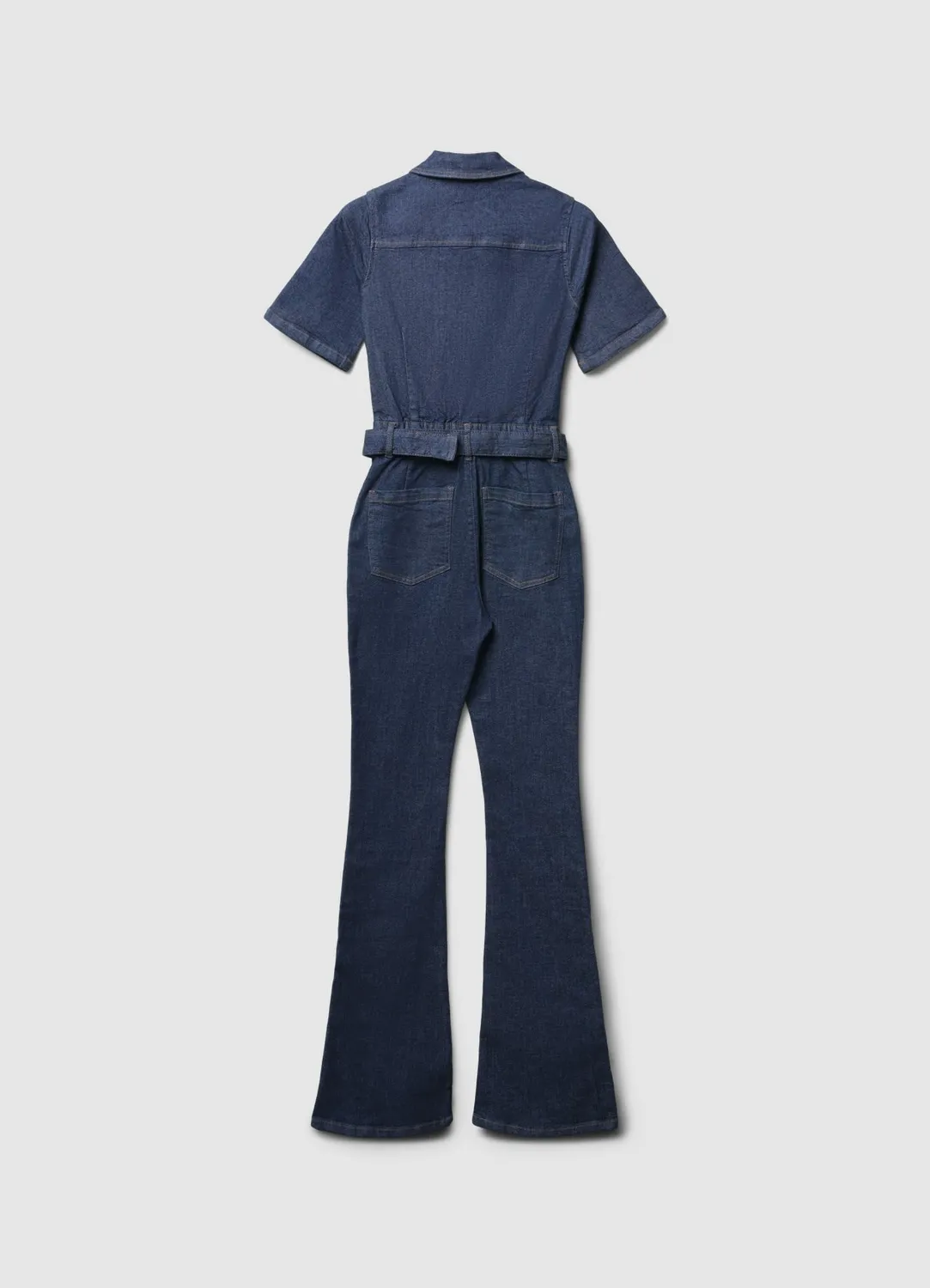 Calliope combinaison denim femme poches ceinture