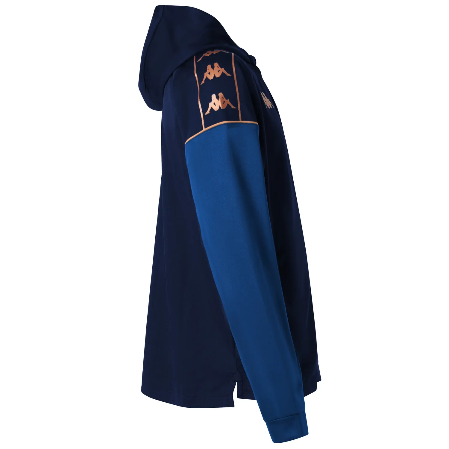 Robe di Kappa Mevolo veste homme bleu capuche zippée
