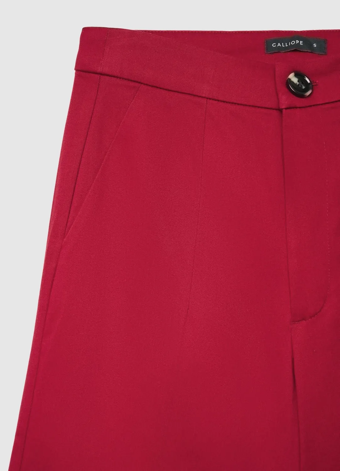 Calliope Culotte tailleur femme jambe large uni bureau