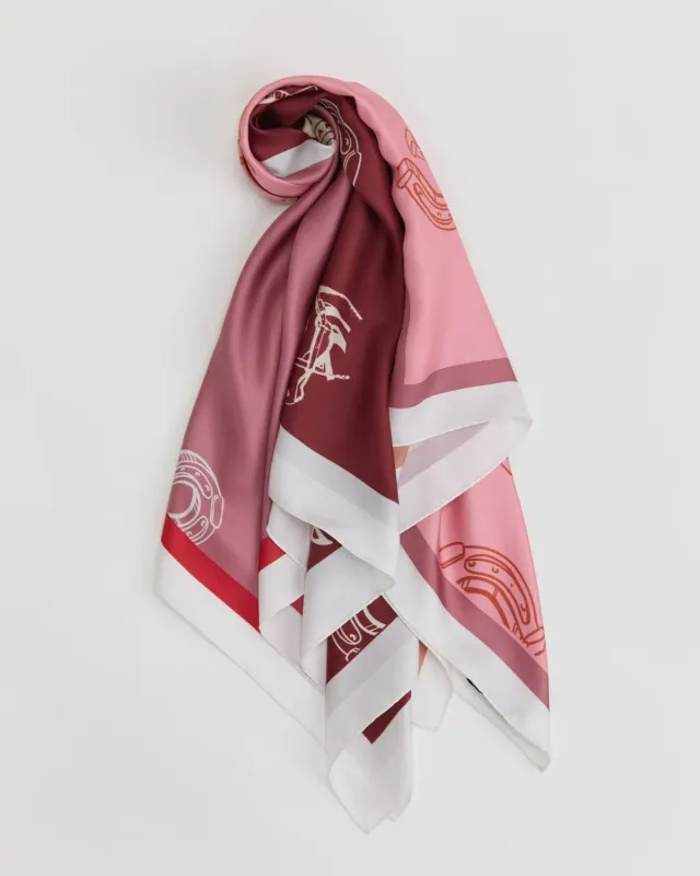Sportscraft Hannah foulard carré soie 100x100 imprimé