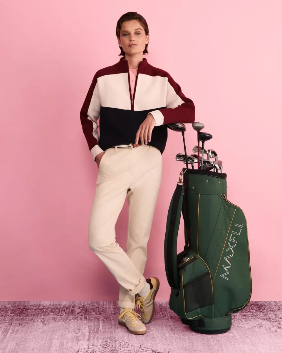 Sportscraft Club Sport pull col zippé