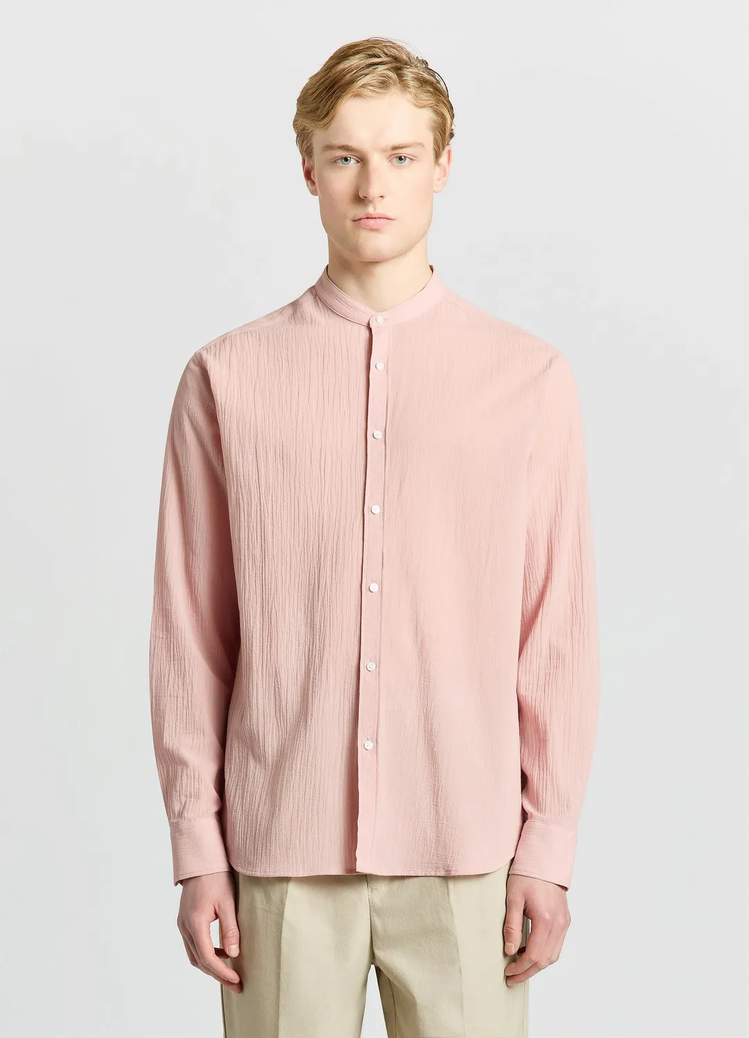 Calliope chemise coreana unie homme col mao