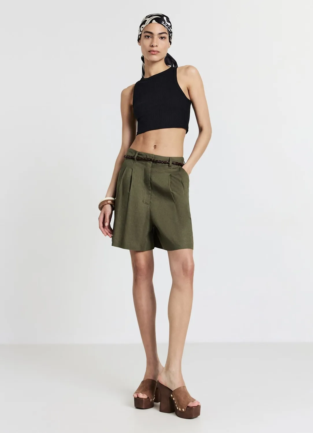 Calliope bermuda femme uni regular