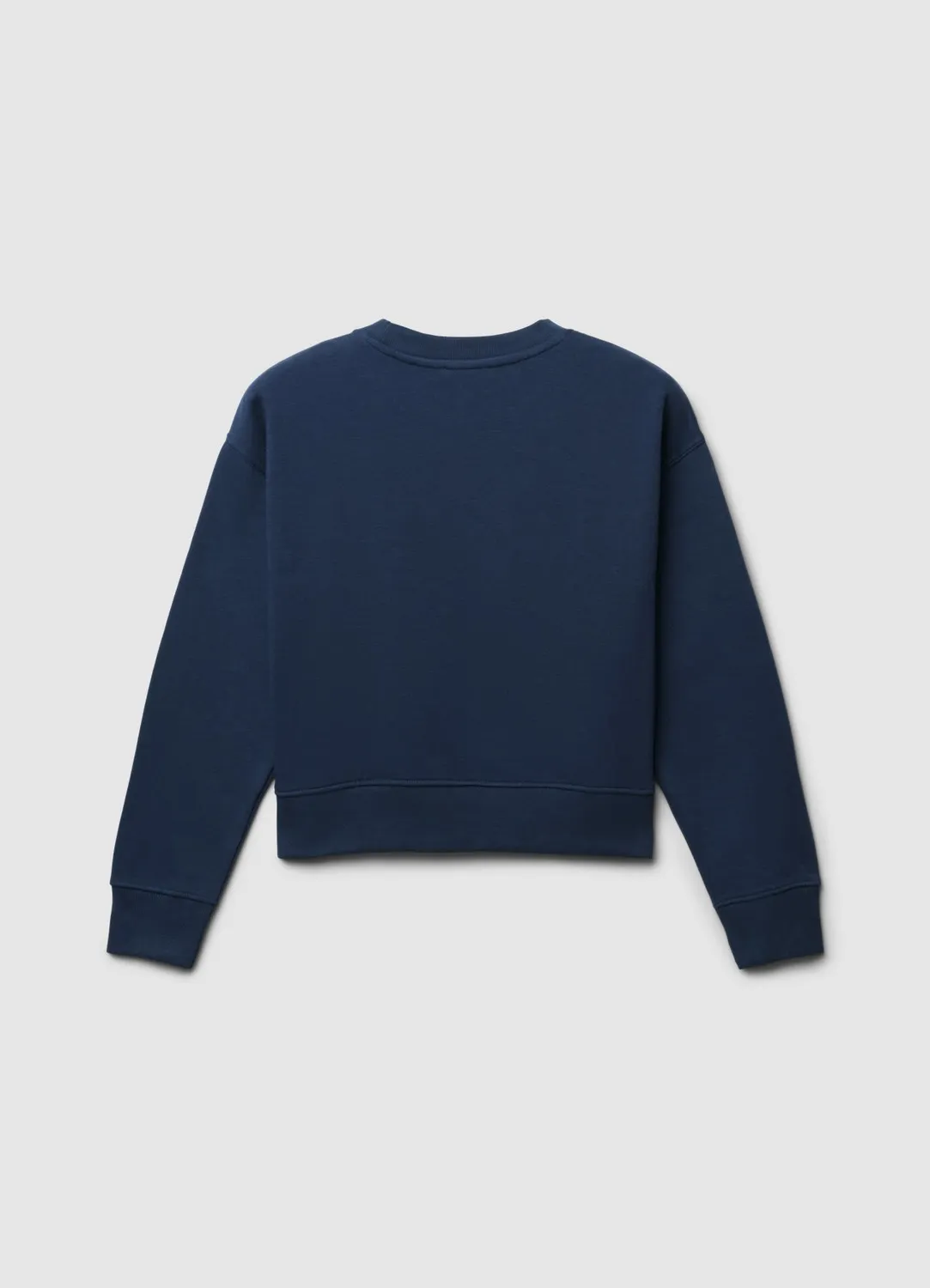 Calliope Felpa College sweat femme cropped imprimé