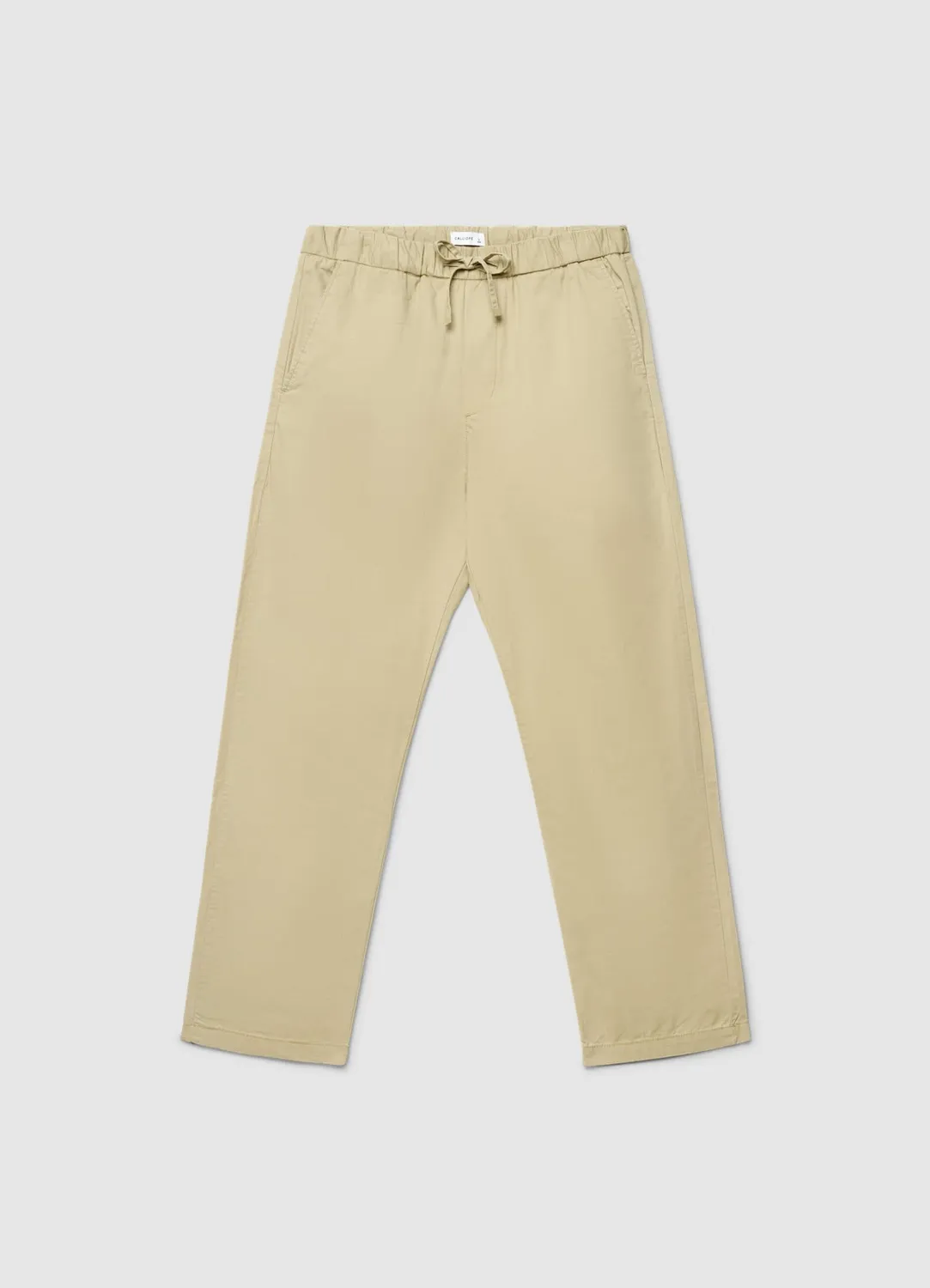 Calliope Jogger Wide Leg pantalon homme uni cordon